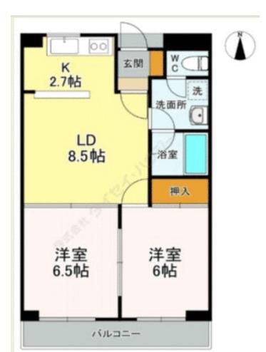  間取り図写真