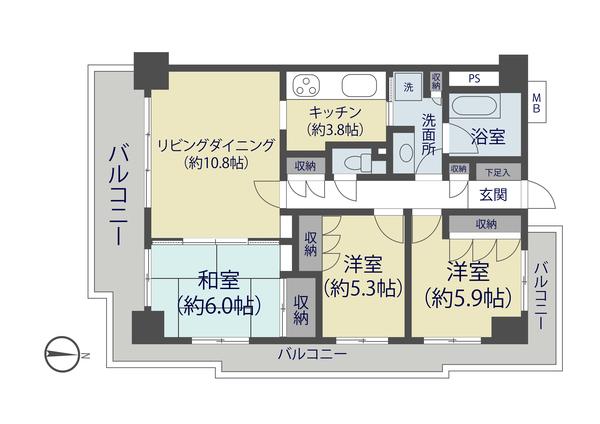  間取り図写真