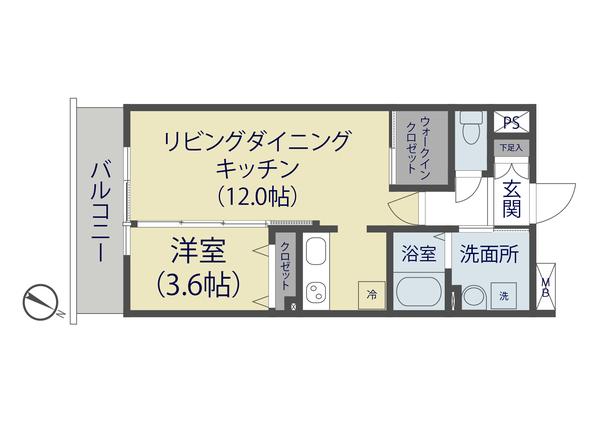  間取り図写真