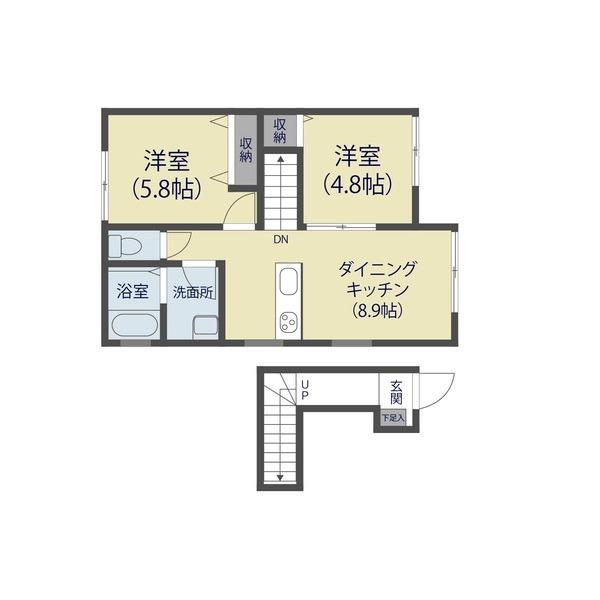  間取り図写真