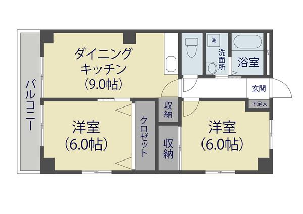  間取り図写真