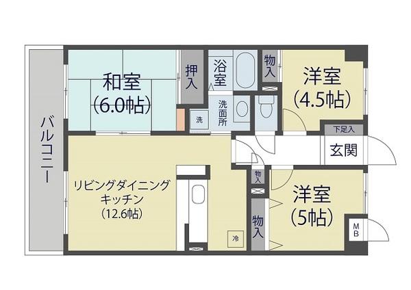  間取り図写真