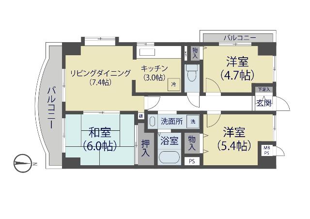  間取り図写真
