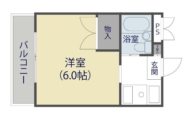 シャインハイム草加新田Ⅰ（202） 間取り図画像