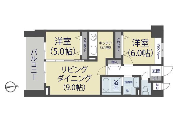  間取り図写真