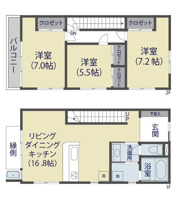  間取り図写真