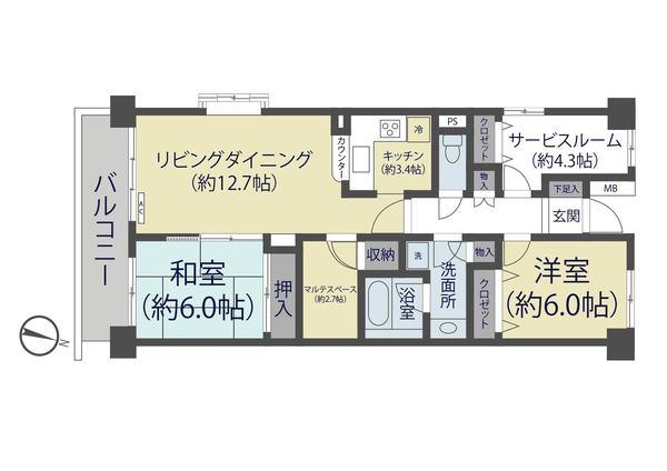  間取り図写真