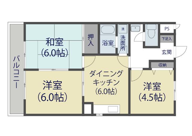  間取り図写真