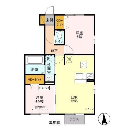  間取り図写真