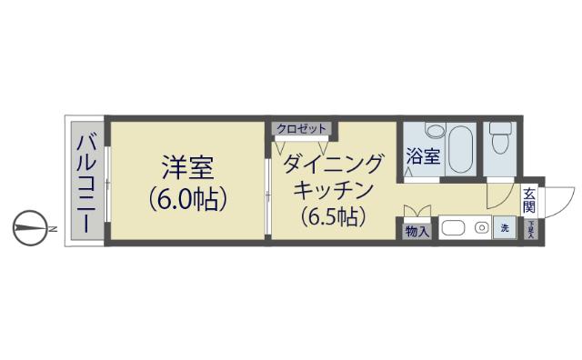 TAT’s松原（205） 間取り図画像