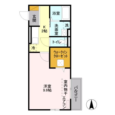 ソルフェージュ（201） 間取り図画像