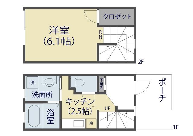 ルカ松原（105） 間取り図画像