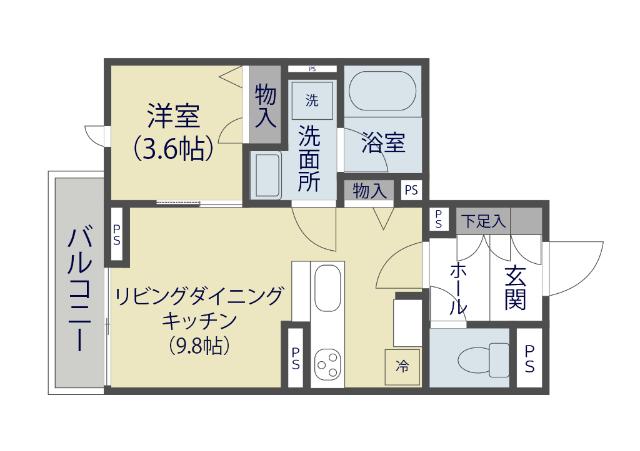  間取り図写真