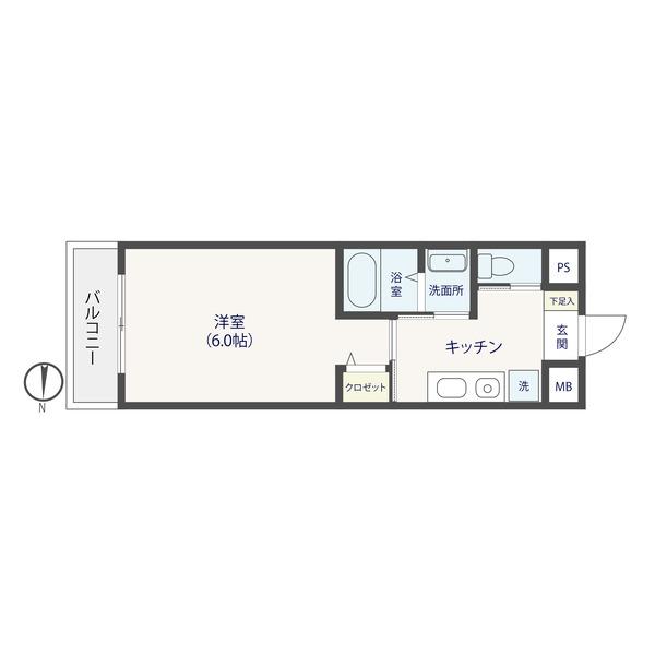 エーデルブルーメ草加No，129（204） 間取り図画像
