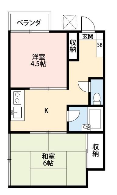 ブルーウッド草加（102） 間取り図画像