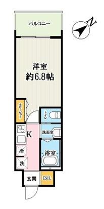 キャメル草加谷塚2丁目A棟（305） 間取り図画像