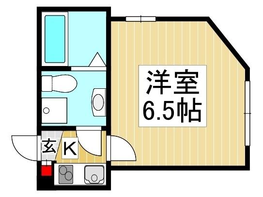 チュウジレジデンス（101） 間取り図画像