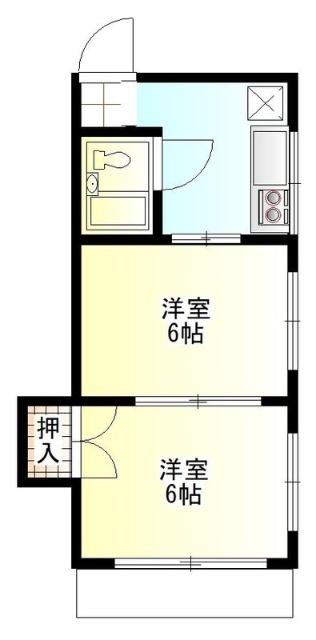 リバーコープ氷川（202） 間取り図画像
