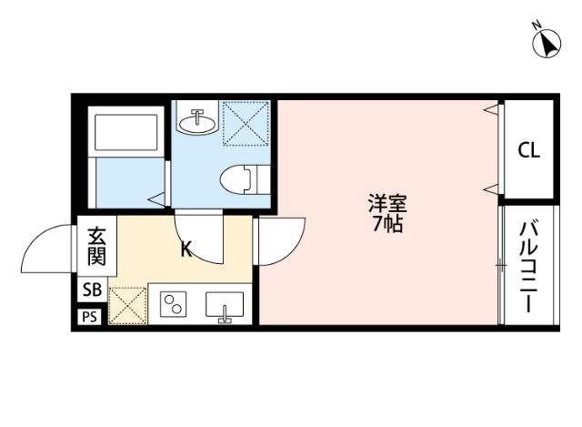 バーゼル（303） 間取り図画像
