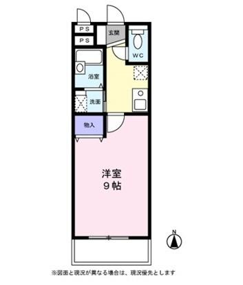 Y’S（102） 間取り図画像