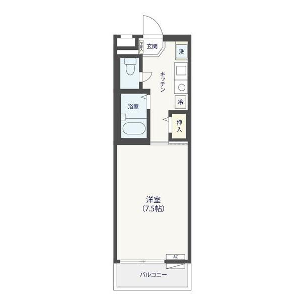 プレサージュ草加（301） 間取り図画像