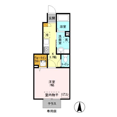  間取り図写真