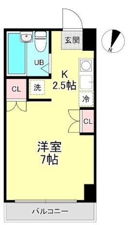 草加市草加マンション 間取り図画像
