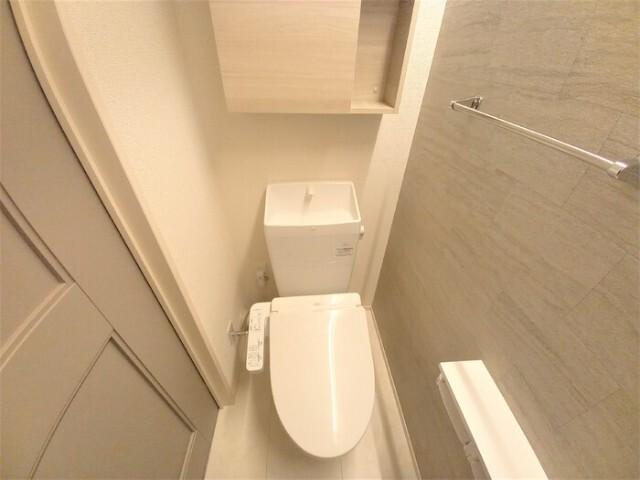 草加市金明町アパート トイレ