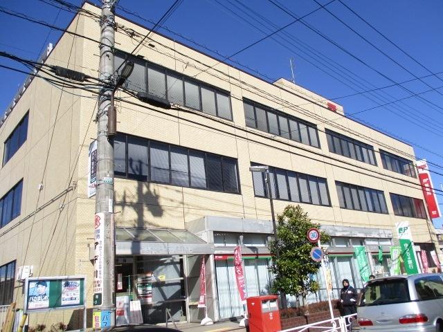 草加松原郵便局：391m