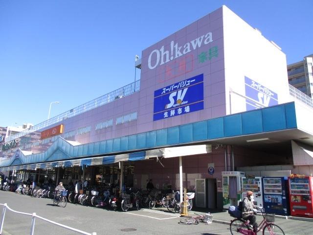 スーパーバリュー草加店：492m
