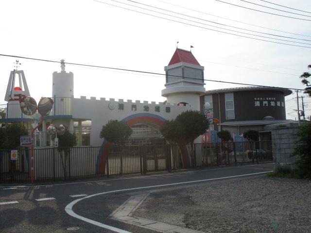 清門幼稚園：674m