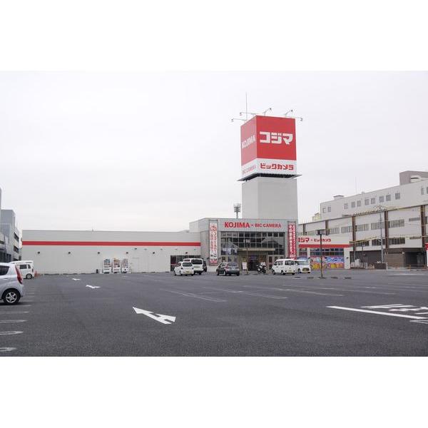 コジマ×ビックカメラ清洲東インタ：1231m