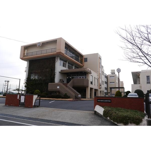 北名古屋市立訓原中学校：888m