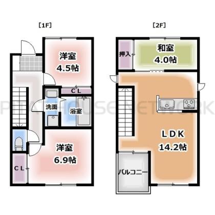  間取り図写真