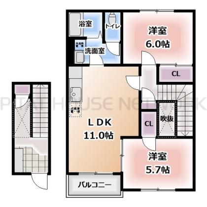  間取り図写真