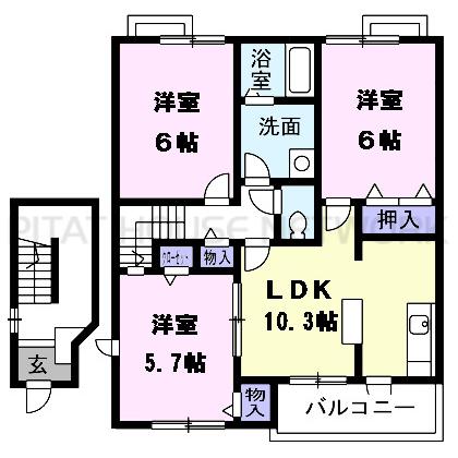  間取り図写真