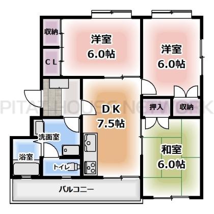  間取り図写真