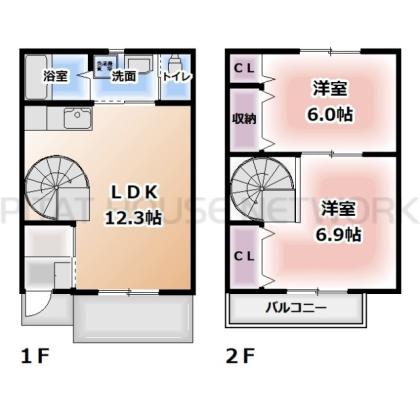  間取り図写真