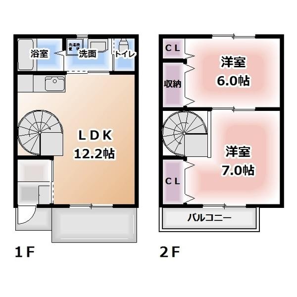 四季　雅（102） 間取り図画像