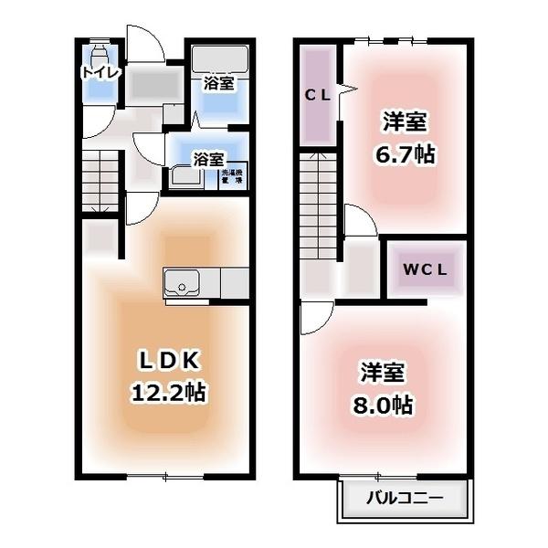 Ｐｒｉｍａｖｅｒａ（105） 間取り図画像