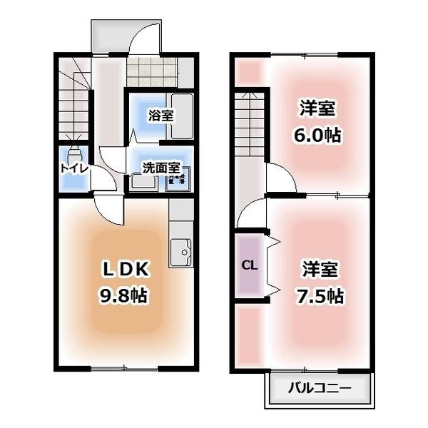 Riverte（106） 間取り図画像