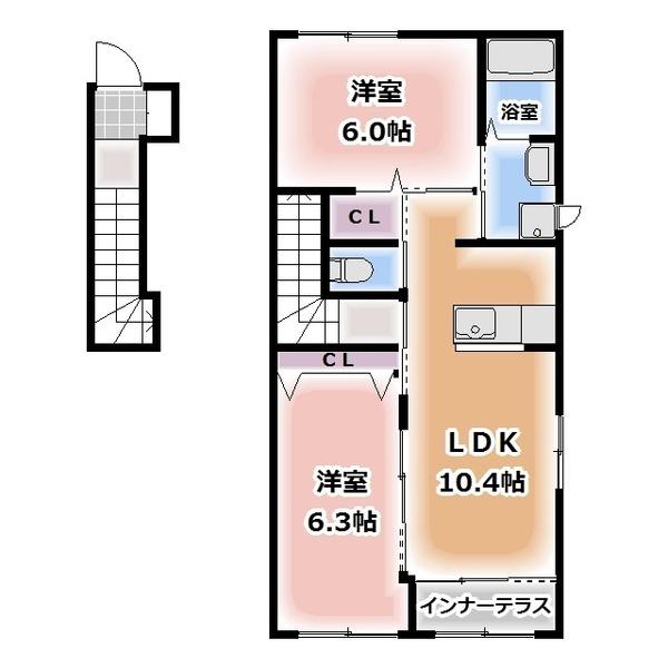 ルミエールコート（201） 間取り図画像
