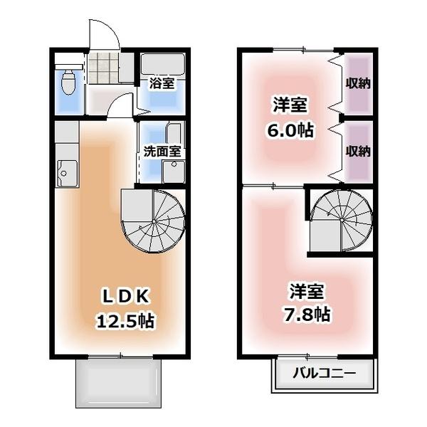 Gracia（101） 間取り図画像