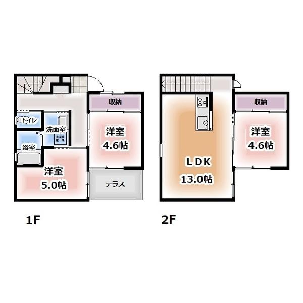 KURIcube北名古屋市沖村（A） 間取り図画像