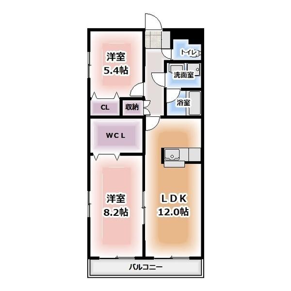 レジデンスマーサ（403） 間取り図画像