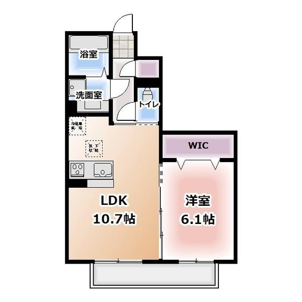HOURAIマンション（101） 間取り図画像