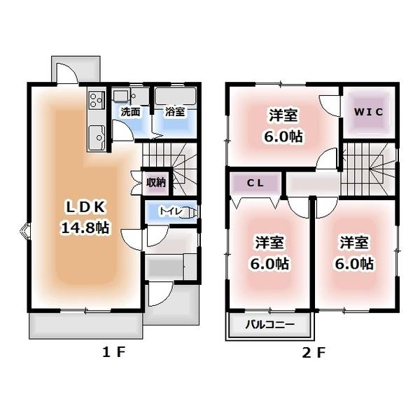 小池様戸建賃貸住宅Ｄ棟（1） 間取り図画像