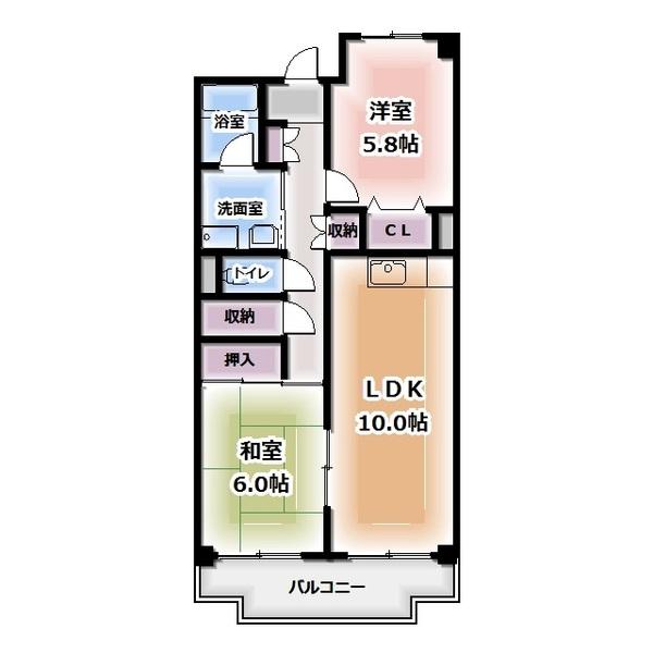COZY128（502） 間取り図画像