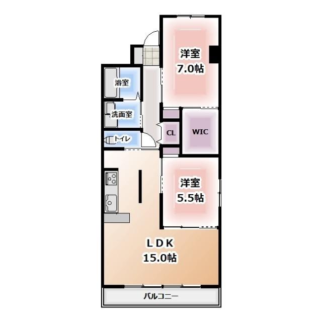 ルクール（301） 間取り図画像