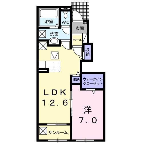 Ｇｒｅｅｎ−Ｎｏａｈ（102） 間取り図画像